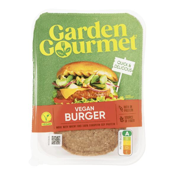 GARDEN GOURMET(R) 				Escalopes végétaliennes ou burgers végétaliens