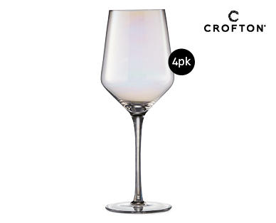 Iridescent Wine Glasses 4pk