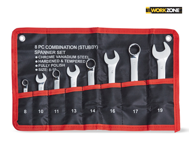 ASSORTED SPANNER SETS 8PC