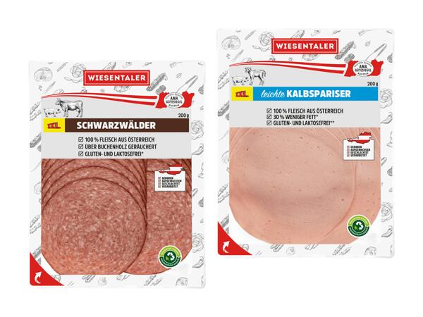 XXL Schwarzwälder oder leichte Kalbspariser