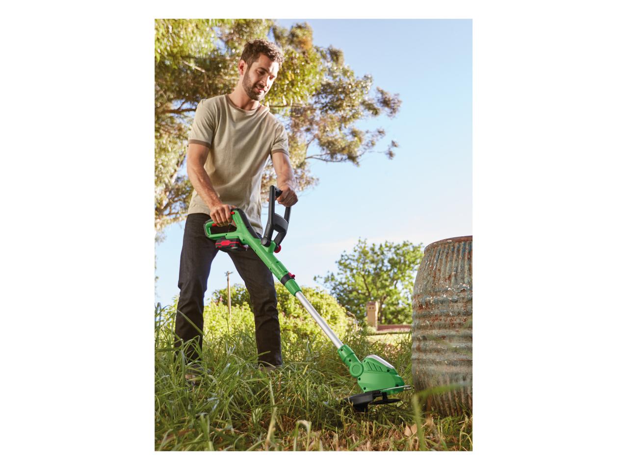 Florabest 20V Cordless Grass Trimmer1