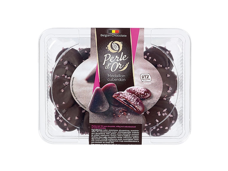 Chocolademedaillons