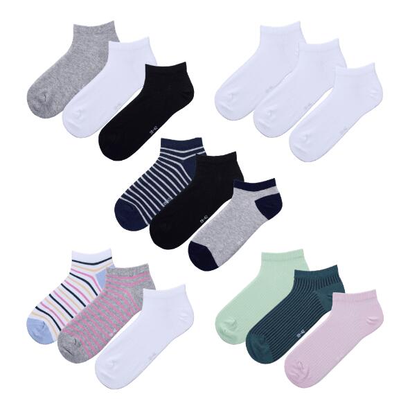 UP2Fashion(R) 				Sneakersocken, 3 Paar