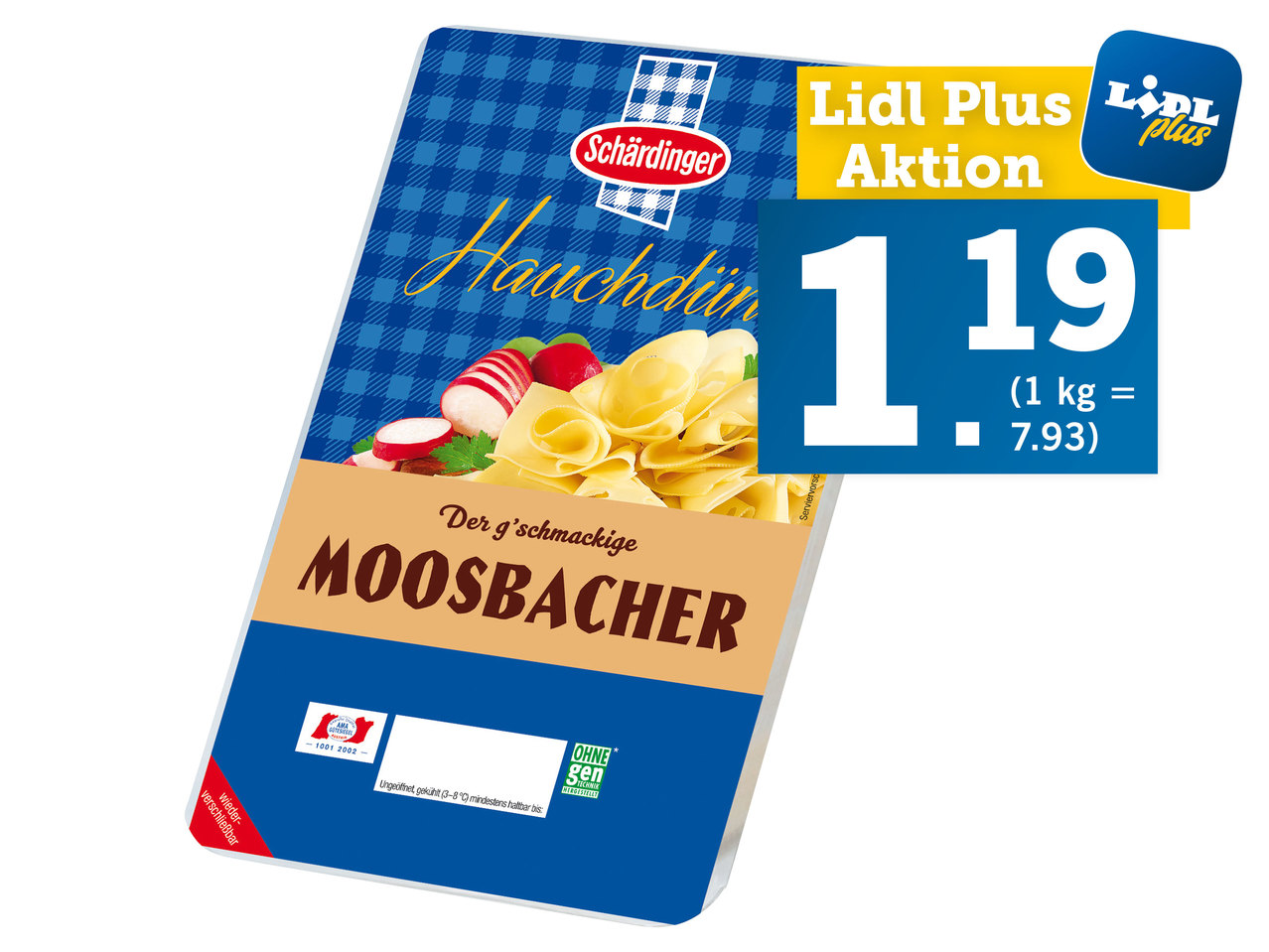 SCHÄRDINGER Käse in Scheiben