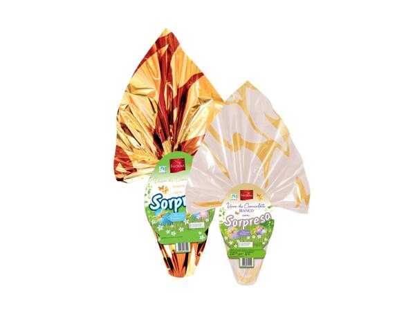 Dark or White Chocolate Egg