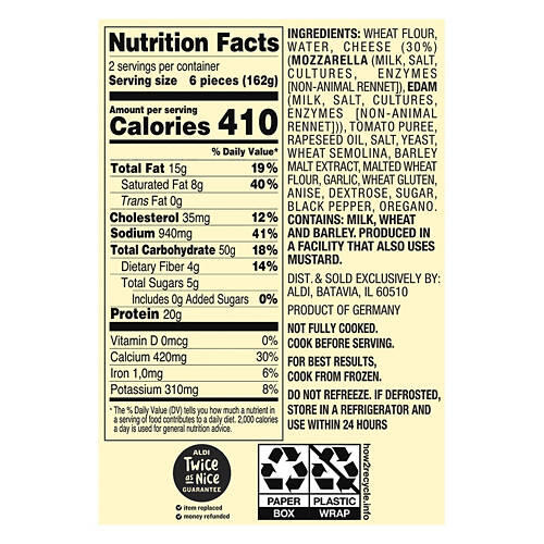 Margherita Italian Style Mini Pizza, 12 count