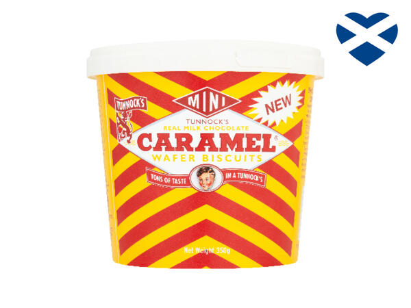 Tunnock's Mini Caramel Wafer Biscuits