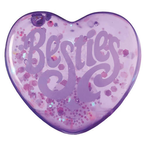 Valentine's Day Candy & Squishes - Glitter Squeeze Heart