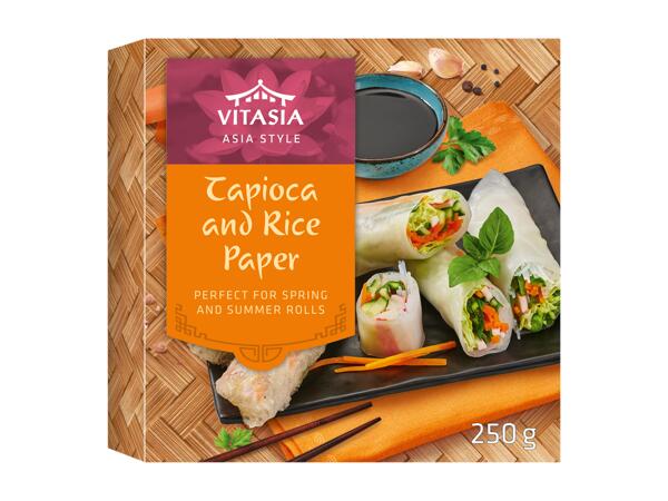 Tapioca and Rice Paper