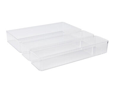 Clear Drawer Organisers