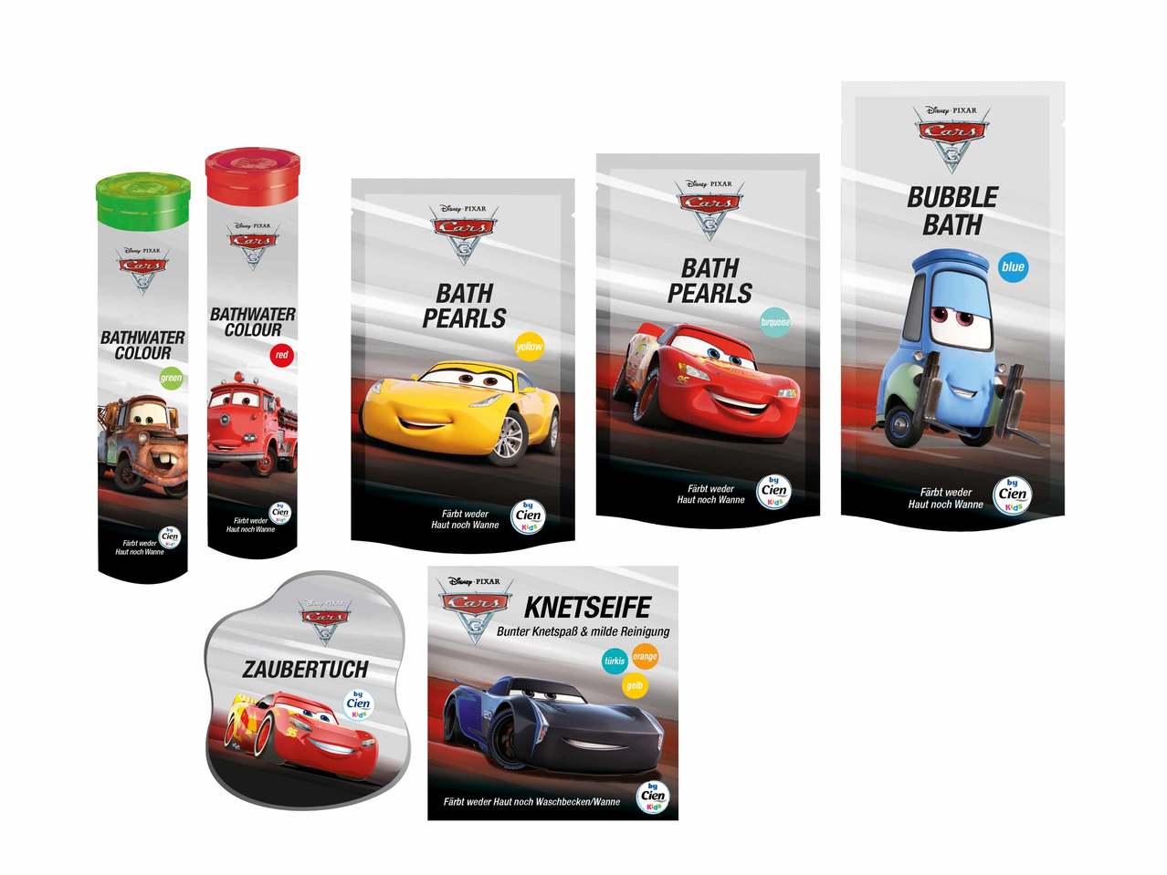 Bain ludique pour enfant cars