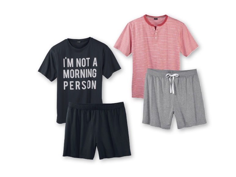 LIVERGY Men's Shortie Pyjamas