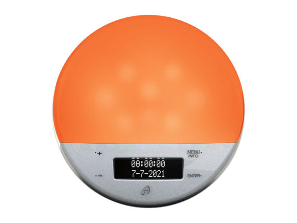 Auriol Light Alarm Clock with DAB+ Radio