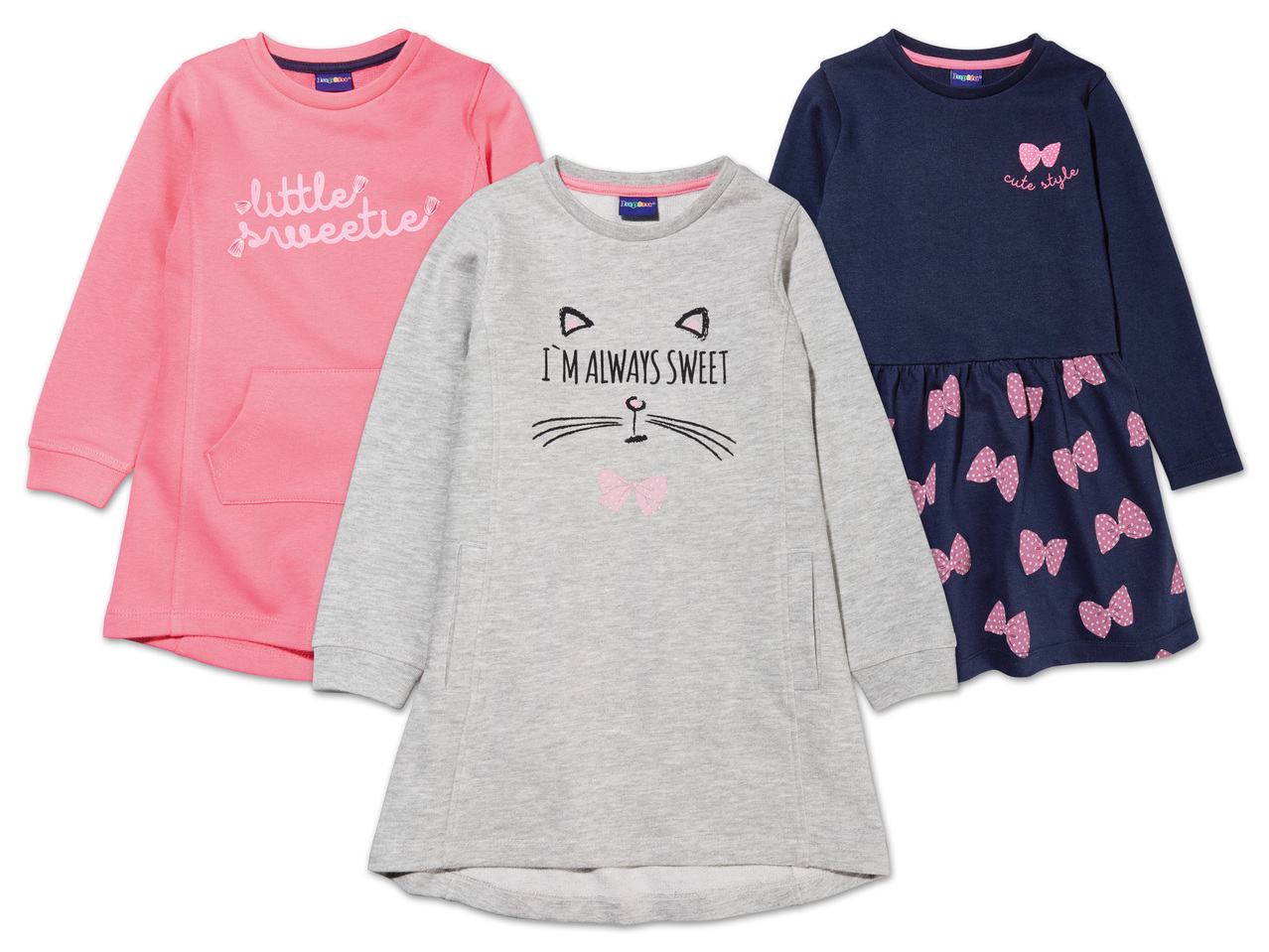 LUPILU(R) Mädchen Sweatkleid1