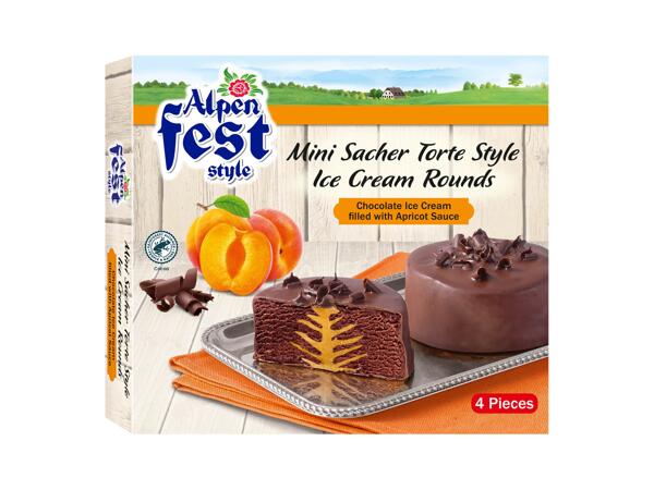 Mini Sacher Torte Ice Cream