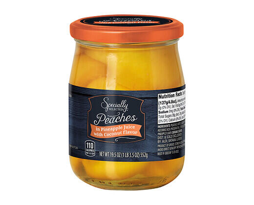 Specially Selected Flavored Gourmet Peaches Assorted Varieties