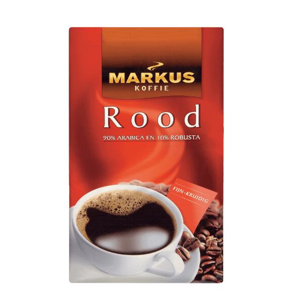 Markus koffie rood