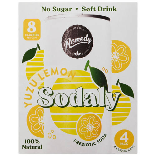 Yuzu Lemon 4 Pack 250ml