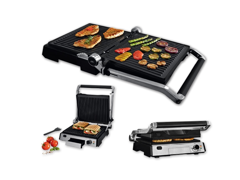Silvercrest(R) 2,000W Contact Grill