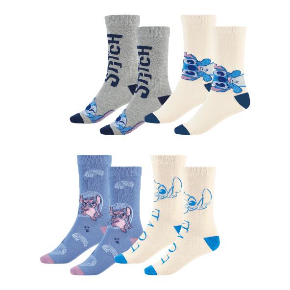 DISNEY(R) Chaussettes Lilo et Stitch, 2 paires