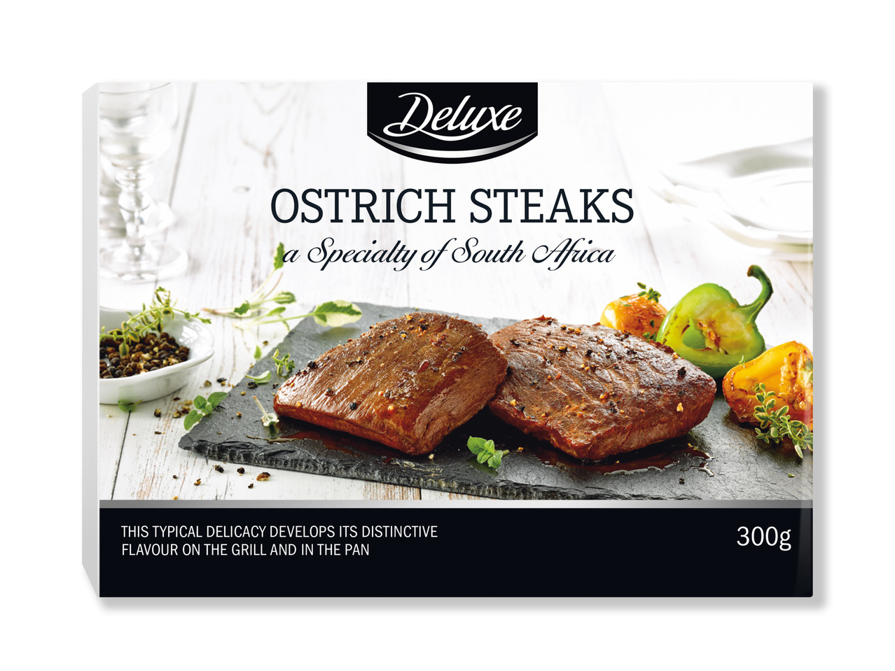 Strudsesteaks
