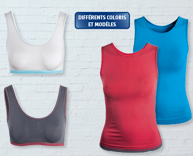 Soutien-gorge/brassière/débardeur sport sans coutures pour femmes CRANE(R)