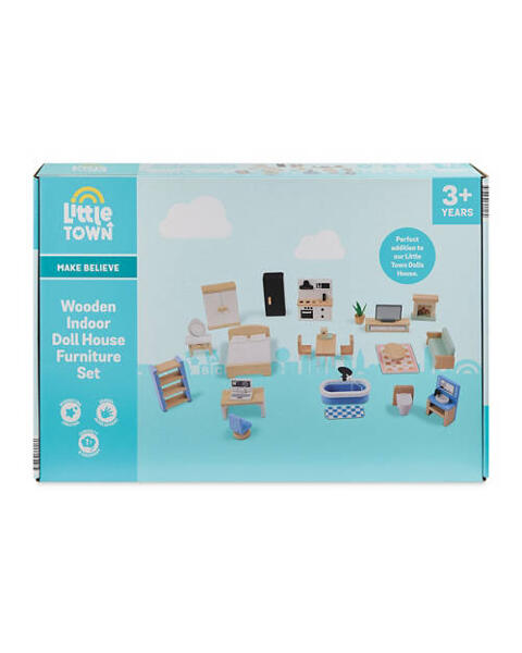 Wooden Dolls House Furniture