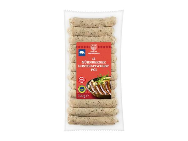 Original Nürnberger Bratwurst