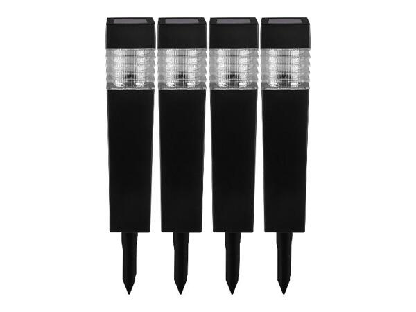 Solární LED svítidlo, 4dílná sada