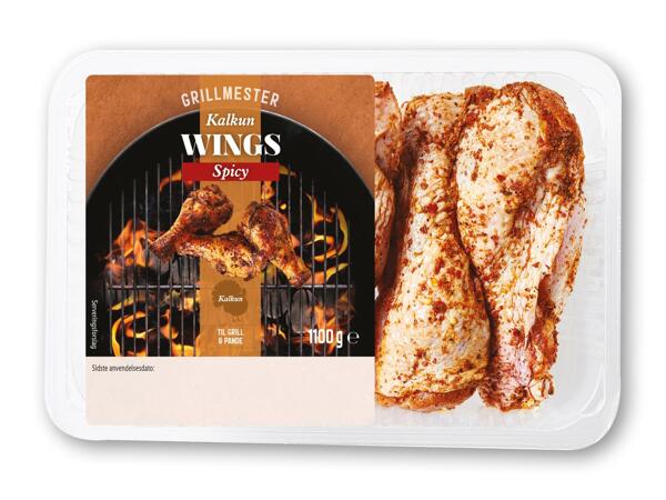 GRILLMESTER/VILSTRUPGÅRD Kalkuninderfileter eller -wings