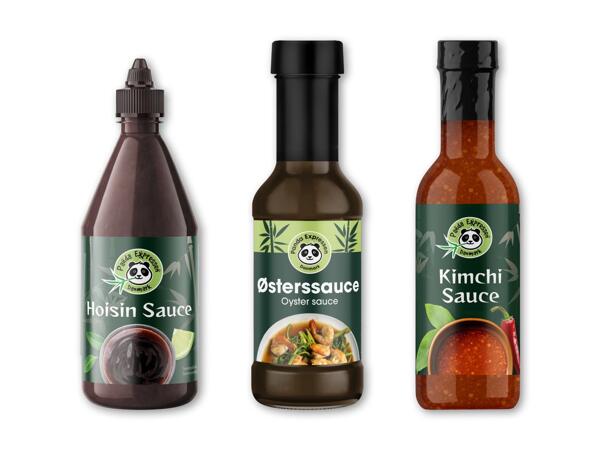 PANDA EXPRESSEN Hoisin-, kimchi- eller østerssauce