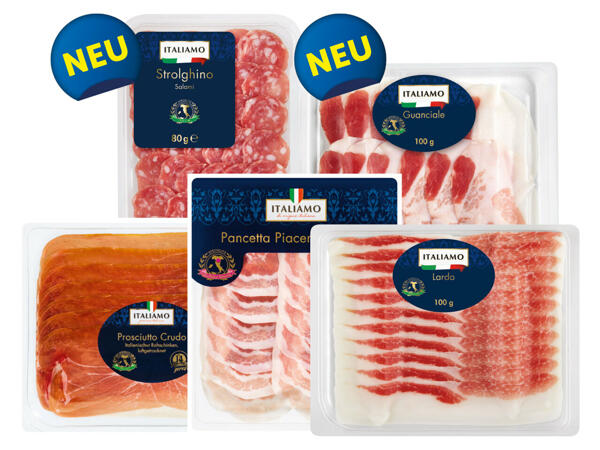 Italienische Wurstspezialitäten