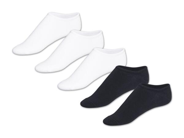 Herren Füßlinge, 5 Paar