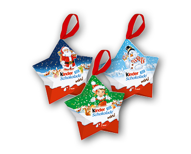Chocolats dans une étoile KINDER(R)