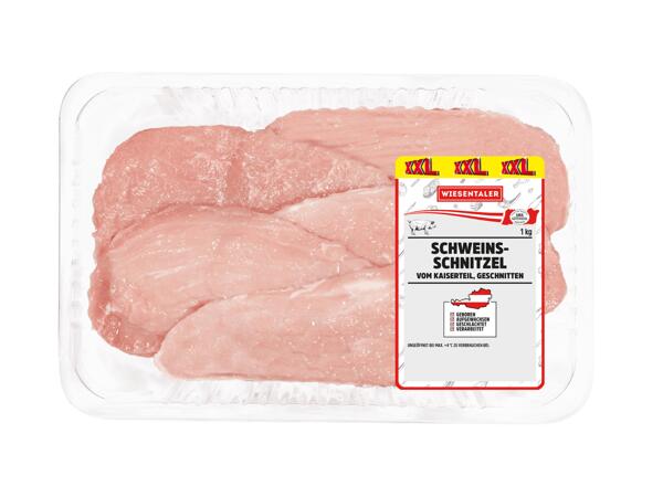 Frische Schweinsschnitzel