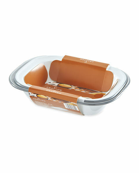 Grey Rectangle Enamel Bakeware 2PK