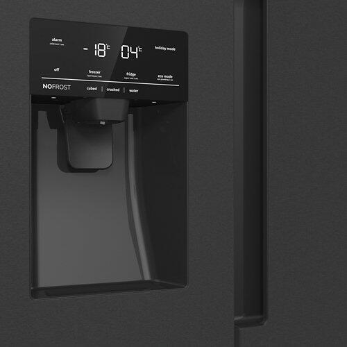 GORENJE Side-by-Side Kühlschrank schwarz NRR9185ESBXL