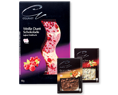 Cioccolato duetto/alle noci GOURMET