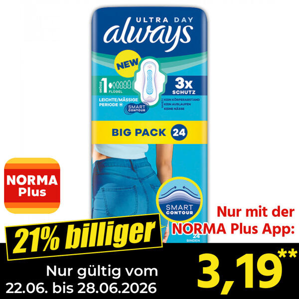 Ultra Binden mit Flügeln