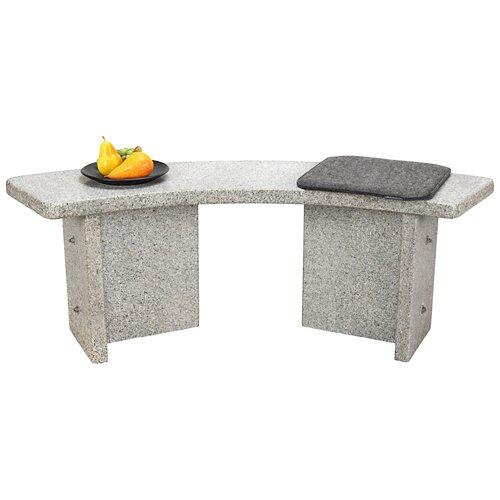 NOUVEL Granittisch mit Sitzbank "Gandria"
