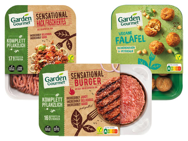 Vegane Falafel, Faschiertes oder Burger