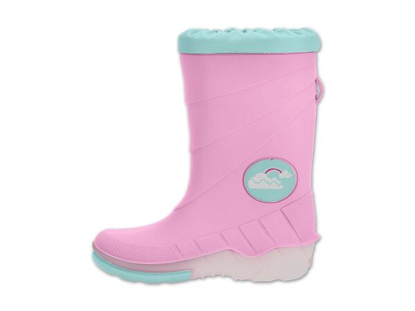 Kleinkinder Blinkregenstiefel
