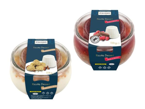 Dessert à la ricotta
