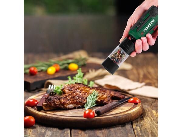 Cordless screwdriver set with bbq accessories