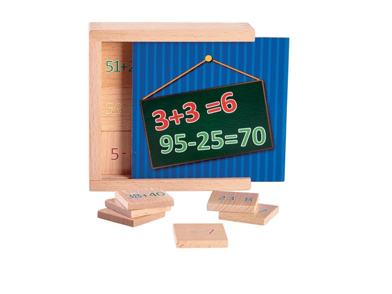 Wooden Play and Learn Game
