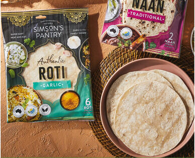 Garlic Roti Bread 6pk/270g