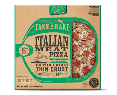 Mama Cozzi's Pizza Kitchen 16" Thin Crust Italian Meat Deli Pizza
