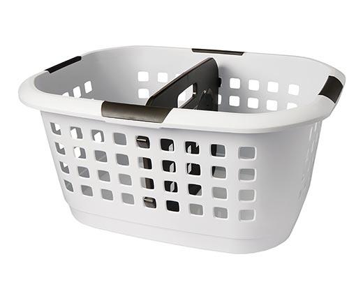 Easy Home Divided Laundry Basket