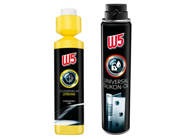 W5 Universal Silikon-Öl oder Scheibenreinigerkonzentrat