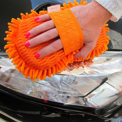 Autoschwamm oder -Handschuh